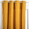 Rideau Cotelé - 140 x 260 cm - Ocre