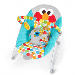 BRIGHT STARTS transat bébé vibrant I Spot Elmo!