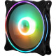 XIGMATEK Galaxy II Pro AT120 ARGB (Pack 3) - Ventilateur 120mm A-RGB pour boitier PC