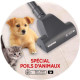 HOOVER RC81_RC25 REACTIV Aspirateur traineau sans sac spécial poils animaux - 75 dB- Perfect 4A - 800 W - Gris/Rouge