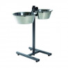 TRIXIE Support réglable de bol pour chiens 9 L 28 cm 24923