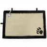 AIME Tapis griffoir avec jouet suspendu - 35 x 55 cm - Pour chat