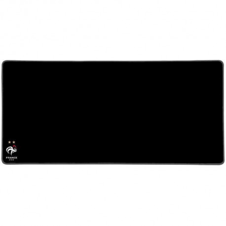 KONIX - Tapis de Souris Fédération Française de Football XXL - 90 x 46 cm - Noir