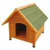 Niche en sapin Whoop0 - Bois - Pour chien 72x76x76cm