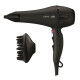 CALOR FOR ELITE CV7852C0 Signature Pro AC Seche-cheveux, Moteur professionnel, Revetement Keratin&Shine, 6 réglages, 3 tempér…