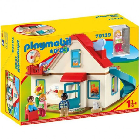 PLAYMOBIL 70129 - PLAYMOBIL 1.2.3 - Maison familiale