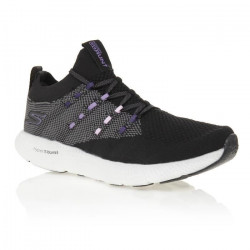 SKECHERS Baskets de course Go Run 7 - Femme - Noir et violet