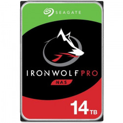 SEAGATE - Disque dur Interne - NAS IronWolf Pro - 14To - 7200 tr/min - 3.5