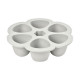 BEABA, Multiportions Silicone de qualité premium,Résistance thermique,6 alvéoles indépendantes,Fabriqué en Italie,6x150ml lig…