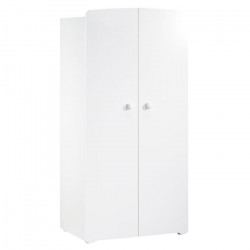 BABY PRICE New Basic Armoire Chambre bébé 2 Portes