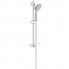 GROHE Ensemble de douche 3 jets Euphoria 110 Massage 27231001-Barre de douche 60 cm-Economie d'eau- Porte-savon -Anticalcaire…