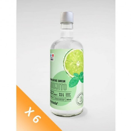 MYSODA - Lot de 6 Concentrés saveur Mojito 685ml