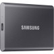 SAMSUNG SSD externe T7 USB type C coloris gris 500 Go