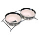 TRIXIE Jeu de bols Eat On Feet 20 cm 3,2 L