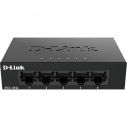 Switch 5 ports Gigabit - Métallique, connecteurs plastique - DLINK - DGS-105GLE