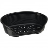 Corbeille Plastique Siesta Deluxe Taille 2 Noir