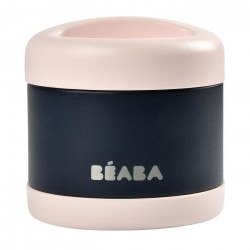 BEABA Portion de conservation inox isotherme 500 ml (light pink/night blue)