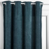 Rideau Cotelé - 140 x 260 cm - Bleu