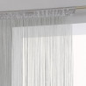 Rideau fil - 90 x 200 cm - Gris