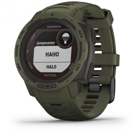 GARMIN Instinct Solar Tactical Montre connectée, Moss
