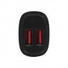 StarTech.com Chargeur de voiture USB a 2 ports - Haute puissance (24 W/4,8 A) - Noir (USB2PCARBKS)