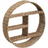 Etagere murale ronde Seagrass - Ø58 cm - Beige