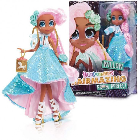 Hairdorables - Hairmazing - Poupée Mannequin avec 6 surprises - Willow