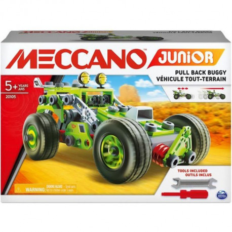MECCANO JUNIOR - Ma voiture a rétrofriction