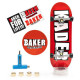 FINGER SKATE - TECH DECK - PACK 1 FINGER SKATE - 6028846 - Authentique Planches a roulettes a customiser 96 mm - Modele aléat…