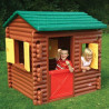 LITTLE TIKES  - Grande maison de jardin et accessoires de jeux - Log Cabin